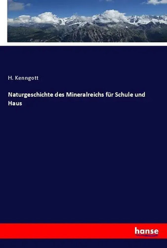 Kenngott naturgeschichte - kenngott, |