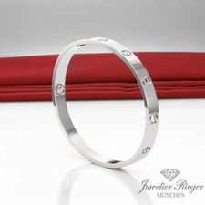 Cartier Armreif Love Weissgold 750 Größe 20 2022 Gold Herren Damen Armband