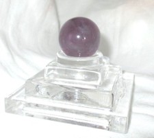 Amethyst ~ Edelstein ~ Kugel ~ 3,0 cm ~ Massage ~ Zimmerbrunnen ~ kalibriert