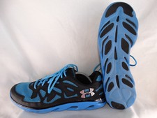 Under Armour Micro G Spine Evo Laufschuhe 1242974-002 blau-schwarz EU 46 US 12