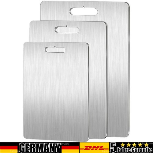 Edelstahl schneidebretter 3er - schneidebretter,