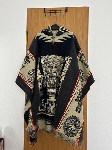 Poncho aus ecuadorianischem - poncho,