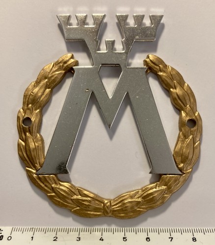 Auto plakette motormännen - auto,