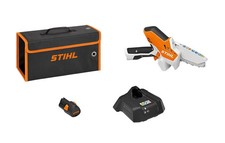 Stihl GTA 26 Akku-Astsäge Gehölzschneider mit komplettem Zubehör mit Wandhalteru