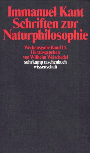 Immanuel kant werkausgabe - immanuel, band