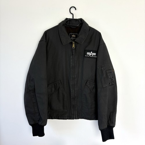 Alpha industries black cotton - industries,