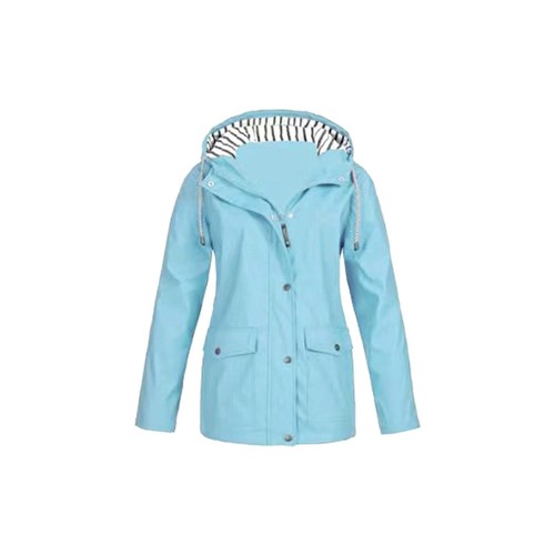 Damen kapuzenjacke regenmantel - damen,