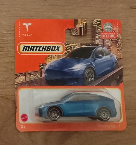 Matchbox tesla model blau - model, y