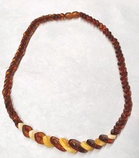Bernstein Jantar Amber Butterscotch Collier Halskette Drehverschluss