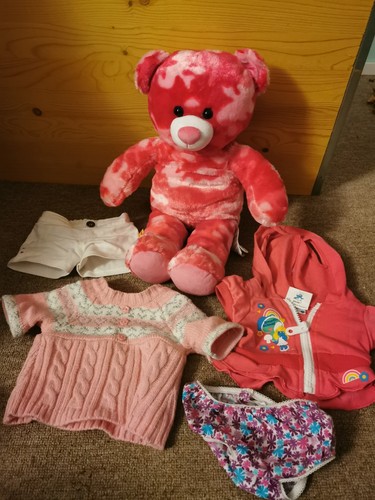Rosa herz build bear - herz, bär