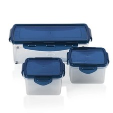 "B-Ware" Genius Nicer Dicer  Fusion SMART Auffangbehälter Set 6 tlg blau