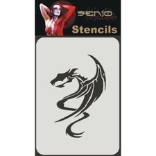 Airbrush Schablone Drache1 A4