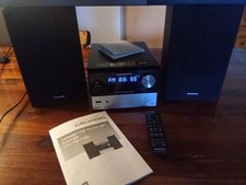 Micro Hifi System - DAB, FM RDS, BT, USB, CD inkl. Zubehör 