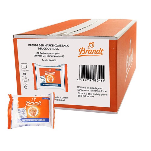 Brandt markenzwieback gebäck - brandt,