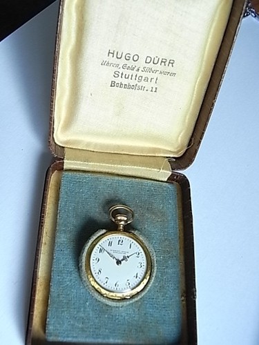 Antike gold 585 - gold, taschenuhr