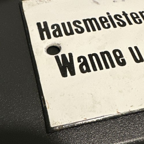 Altes emaille schild - altes, emaille-schild