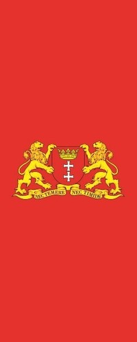 Fahne flagge danzig mit - fahne,