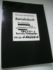 Betriebsbuch der lokomotive - betriebsbuch,