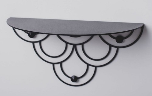 Wandkonsole aus metall - aus,