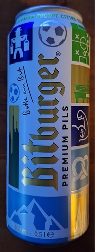Bierdose bitburger pils - bitburger,