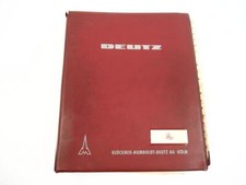 Deutz D50 Traktor Ersatzteilliste 1961 - 1964 Teilenummernliste TN1150-1