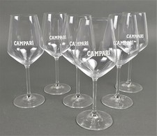 Campari Aperitif Amalfi Weinglas 48cl  Cocktailgläser Stielglas 6er Set (757)