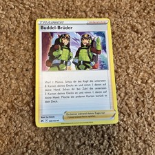 Pokémon Trainer Karte Buddel-Brüder Deutsch