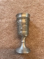 Zinn Schnapsbecher, Motiv Lieder, 84 Gramm