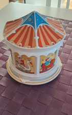 Hutschenreuther Spieldose Karussell Weihnachten 2004