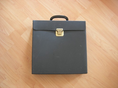 Plattenkoffer 70 80er - -, 70/80er