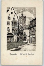 51362820 - 6100 Darmstadt Stadtkirche Darmstadt Stadtkreis