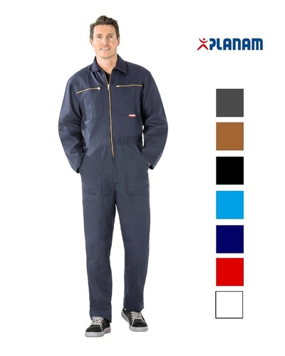 Planam rallyeoverall 290 - planam, bw