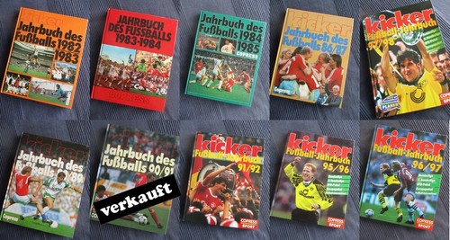 Jahrbuch des fußballs - jahrbuch,