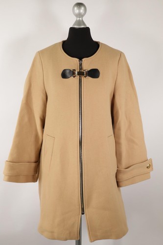 Zara sandgelber kurzmantel - zara,