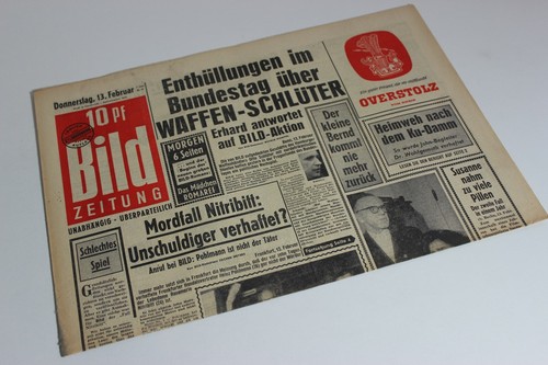 Bildzeitung 1958 februar - 13.02.1958,