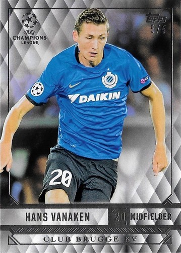 2016 topps ucl showcase - 2016-17,