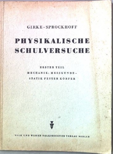 Mechanik messkunde statik - -,