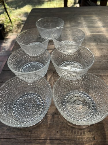 Nuutajärvi iittala glas - 7,