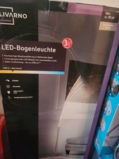 LED Stehleuchte Chrom 3 Flammig 185cm L