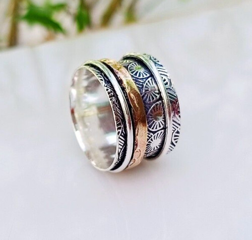 Spinner ring aus 925 - spinner,