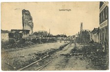 Orig. AK Foto zerstörtes