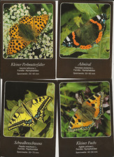 55/88 AK SCHMETTERLING SCHWALBENSCHWANZ ADMIRAL KLEINER FUCHS PERLMUTTERFALTER