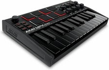 AKAI Professional USB MIDI Keyboard Controller MPK mini Mk3 Schwarz 25...
