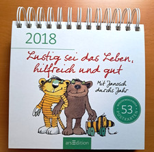 Janosch Postkarten Kalender