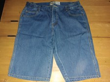 Jeans Bermudas mit Gummizug im