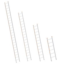 Layher Sprossenanlegeleiter Topic 1054 Anlegeleiter Rutschhemmende Sprossen