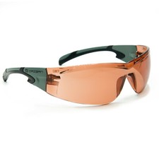 Daisan Fahrradbrille Sportbrille kontrastverstärkende orange Gläser 100%