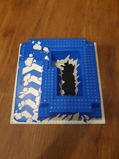 Lego 2552, 3D Platte, Grundplatte blau, Space/Weltraum/Planet/Raumfahrt 