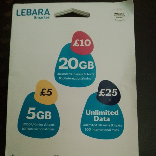 Lebara sim card - lebara, you