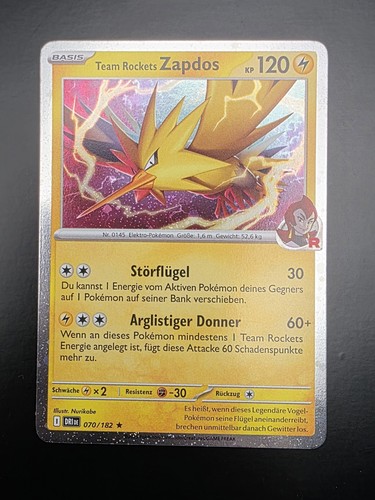 Pokémon karte team rockets - pokémon,